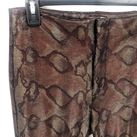 MOTHER The High Waisted Seamless Looker Ankle Slither Black Snake Size 29 NEW - Picture 4 of 12